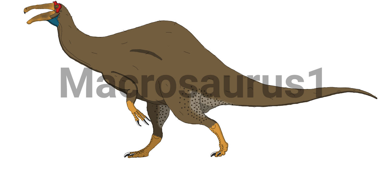 Deinocheirus but more nightmare fuel by Macrosaurus1 on DeviantArt