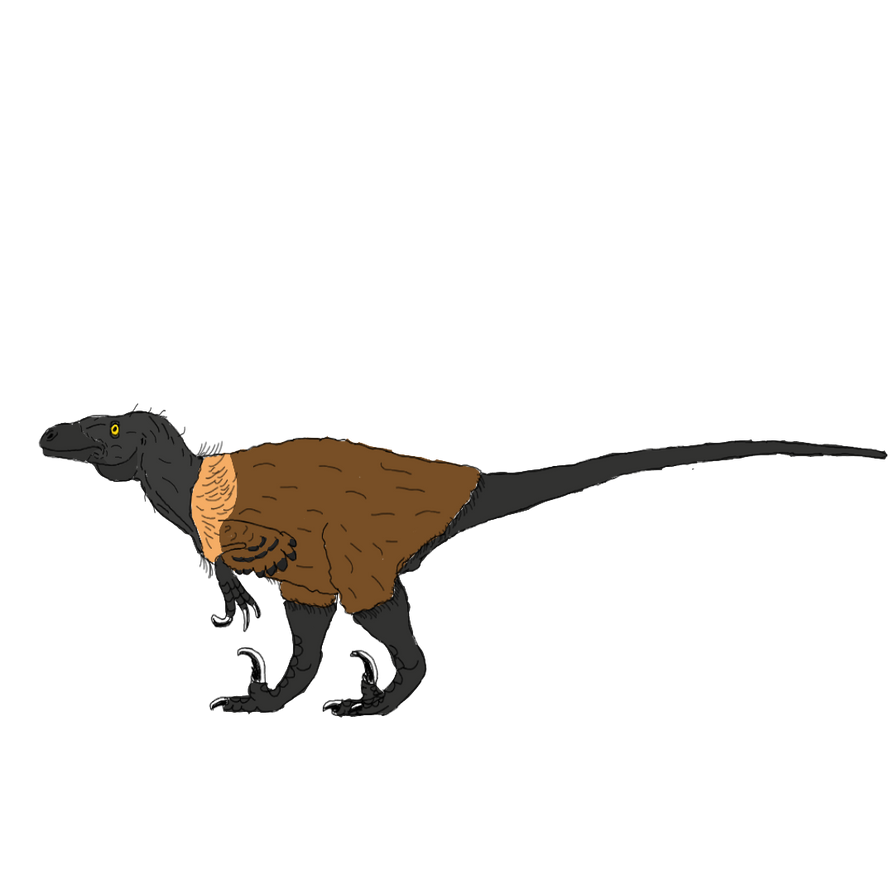 Retro Megaraptor full body by Macrosaurus1 on DeviantArt