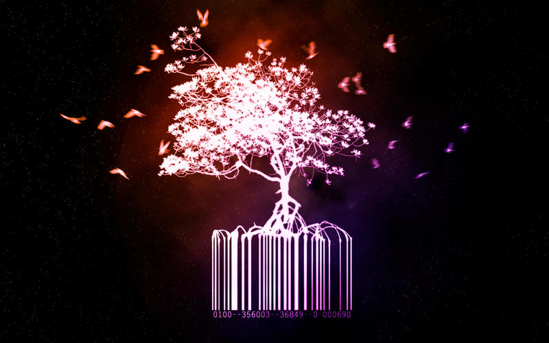 Digital tree by Yankwik on DeviantArt