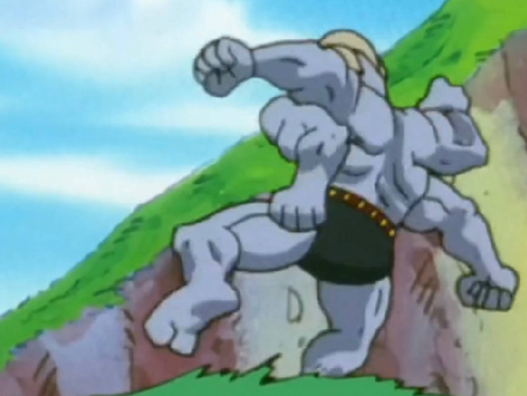 Pokemon movie 1-Machamp muscular body and sole by LyingLestrel on ...