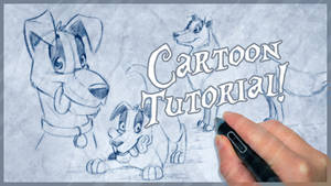 How To Draw A Cartoon Dog- Tutorial