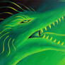 Green Dragon - Acrylics