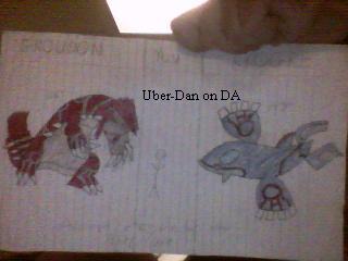 Groudon and Kyogre