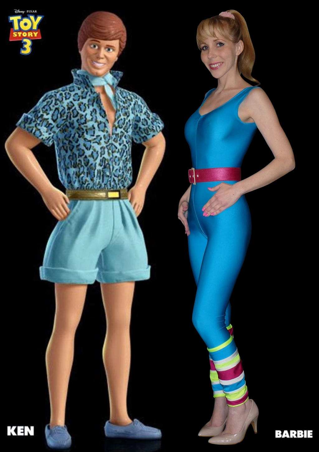 Barbie et Ken Cosplay