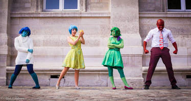 Pixar insideout Cosplay Vice versa