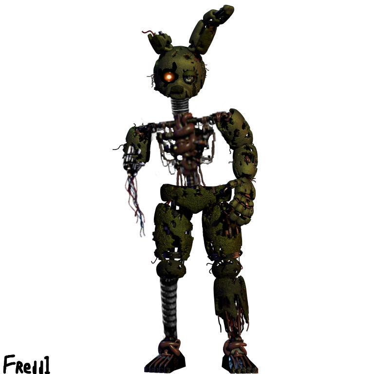 Destroyed Springtrap (EDIT) by Mister-Fredd1 on DeviantArt