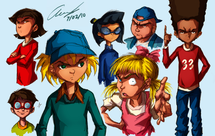Hey Arnold+Boondocks by Nerdofthefuture on DeviantArt Hey Arnold+Boondocks by Nerdofthefuture on DeviantArt