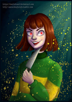 Chara Undertale Fan Art - Speedpaint