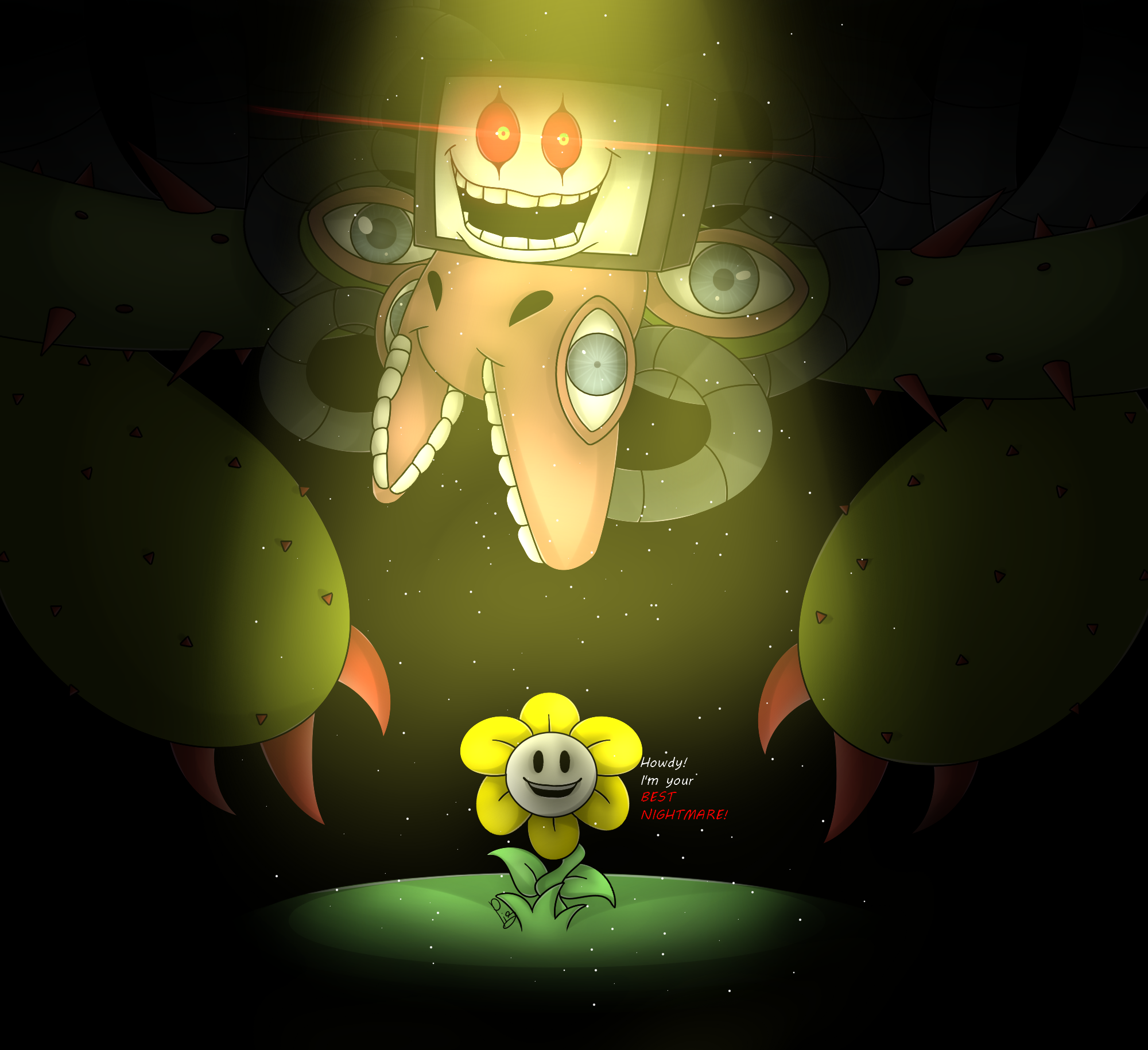 Flowey- model downloads on Best-Friend-Flowey - DeviantArt