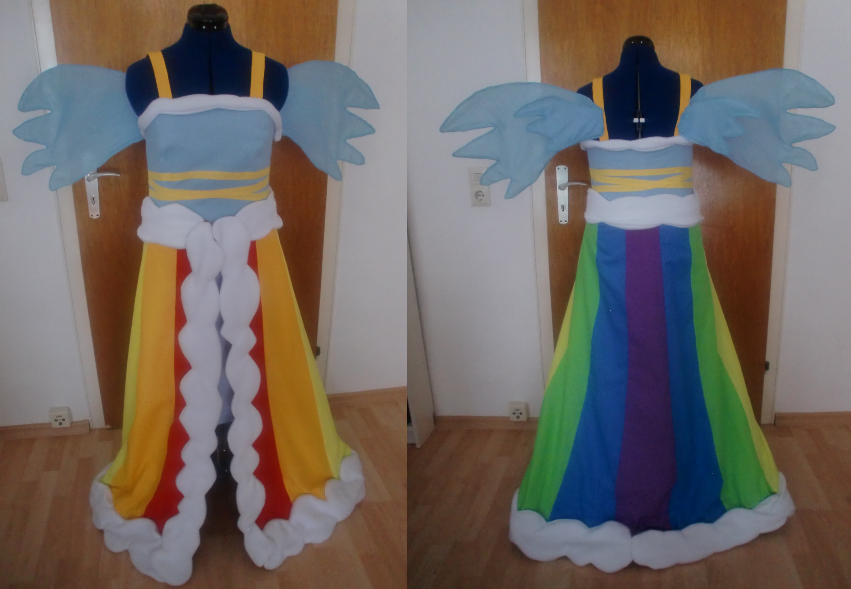 Rainbow dash gala dress