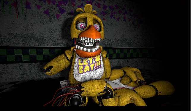 Fixed Stylized withered chica by darealccc on DeviantArt