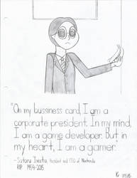 A tribute to Satoru Iwata