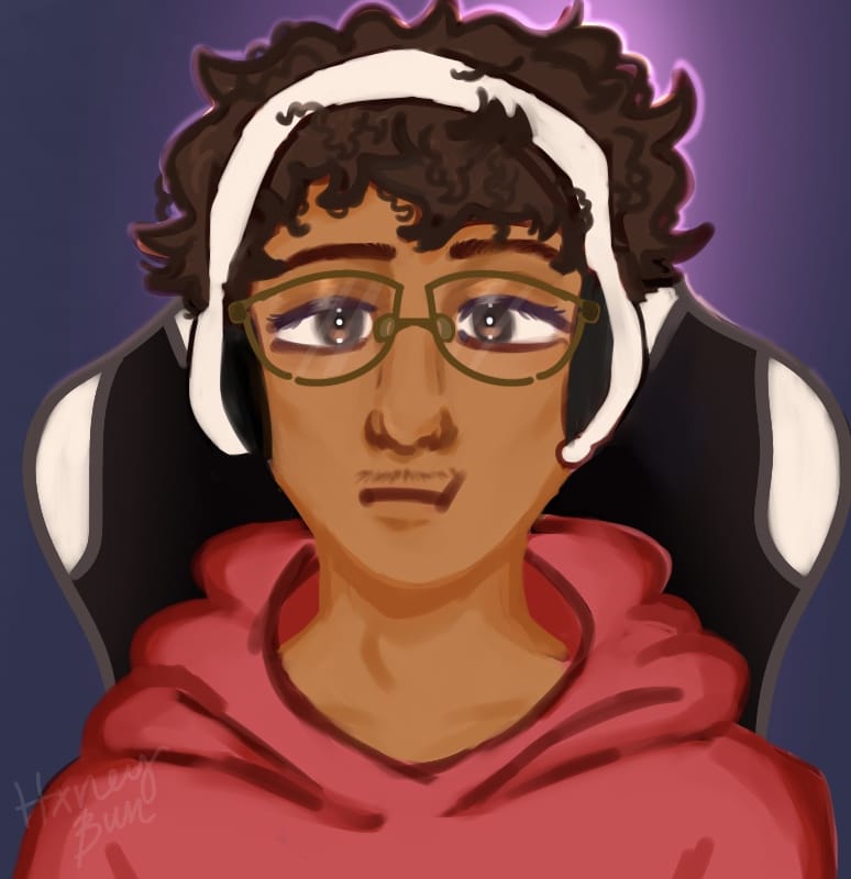 Fanart of my fav streamer! (v0_6p ) by nothxney on DeviantArt
