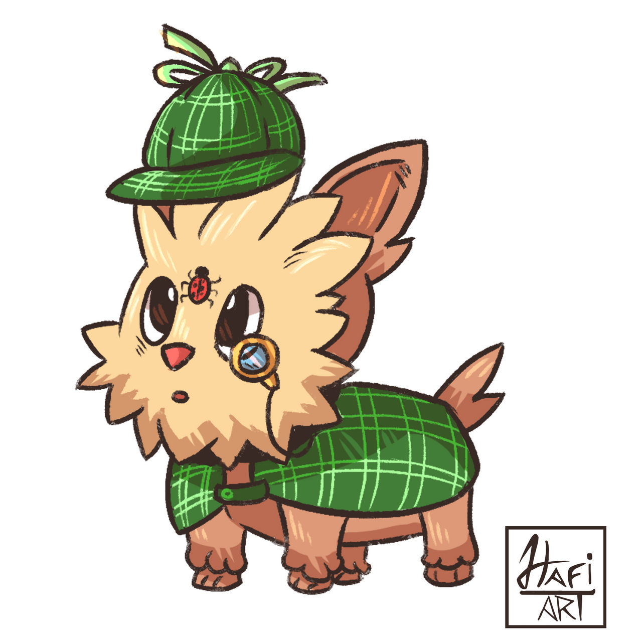 Detective Lillipup by Hafiart on DeviantArt