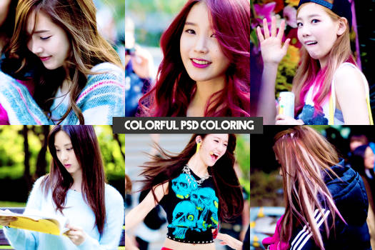 [140214] colorful psd coloring