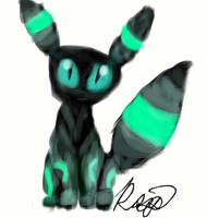 Shiny Umbreon Drawing