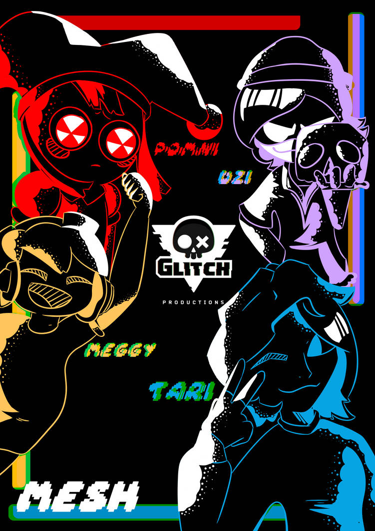 All The Glitch Productions Characters In A Poster By NobodyButMESH On all-the-glitch-productions-characters-in-a-poster-by-nobodybutmesh-on