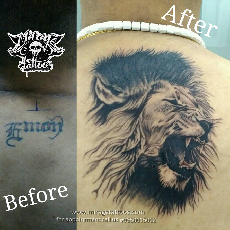 Name Coverup With Lion Tattoo By Ashokkumarkashyap On Deviantart Name Coverup With Lion Tattoo By Ashokkumarkashyap On Deviantart