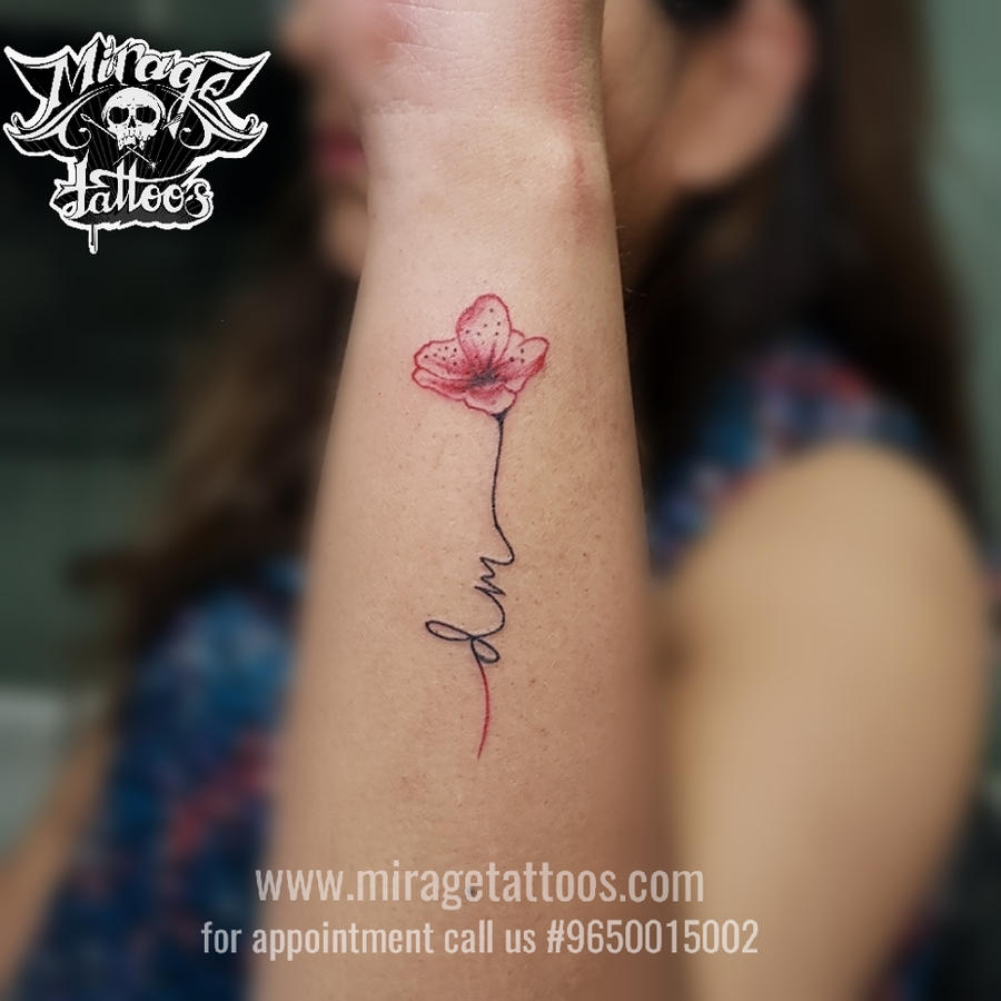 Flower Tattoo D M Tattoo By Ashokkumarkashyap On Deviantart Flower Tattoo D M Tattoo By Ashokkumarkashyap On Deviantart