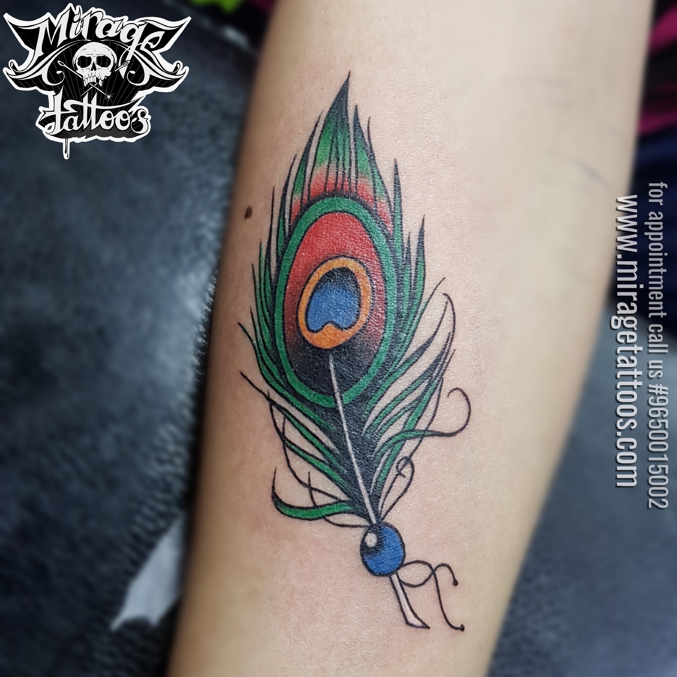 Peacock Feather Tattoo Design. Krishna Tattoo by Ashokkumarkashyap on DeviantArt Peacock Feather Tattoo Design. Krishna Tattoo by Ashokkumarkashyap on DeviantArt