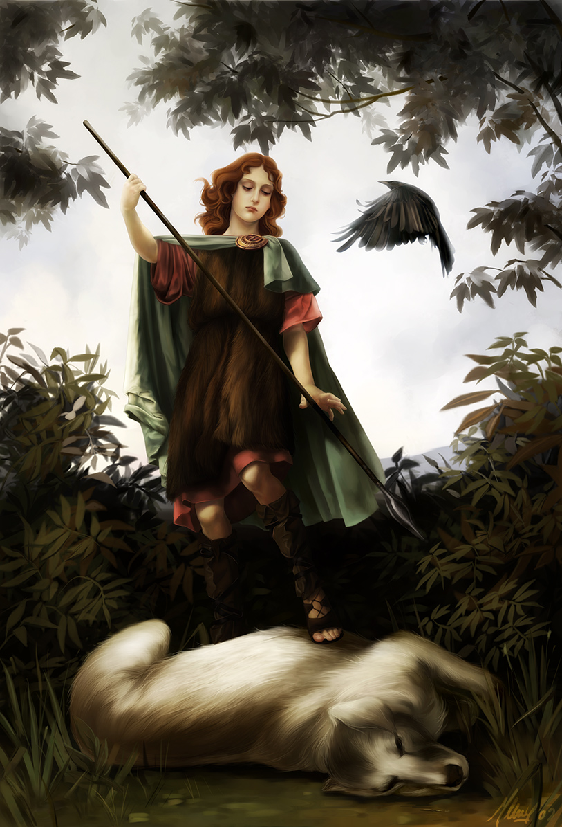 Young Cu Chulainn by MayYeo
