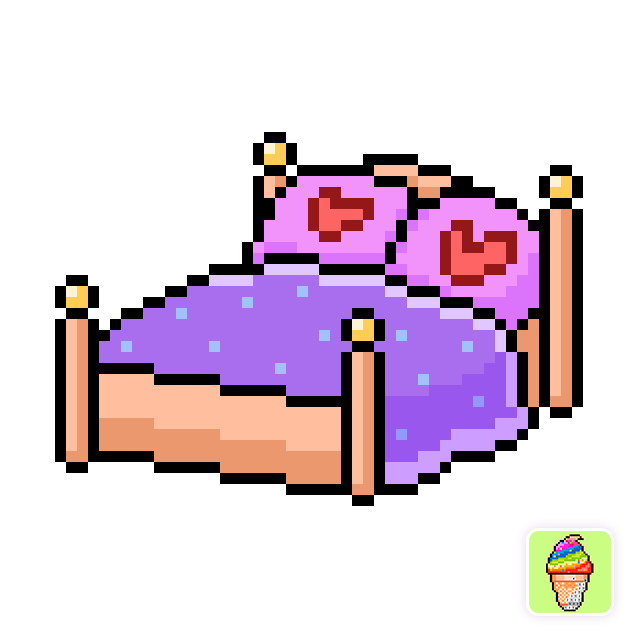 Bed by drawingliker100 on DeviantArt