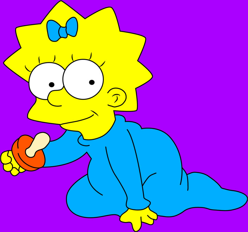 Maggie Simpson by drawingliker100 on DeviantArt