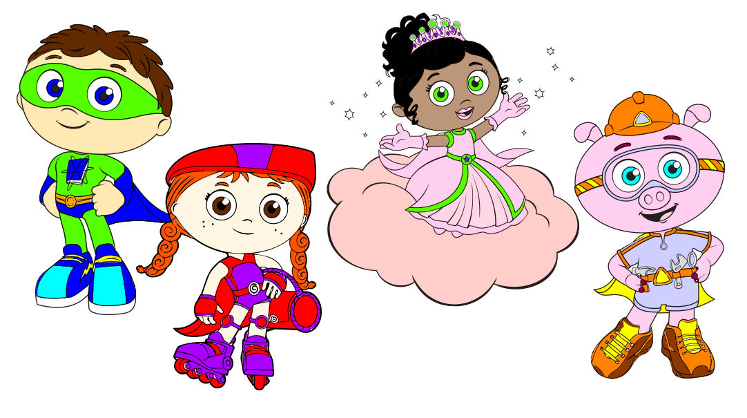 The Super Readers by drawingliker100 on DeviantArt