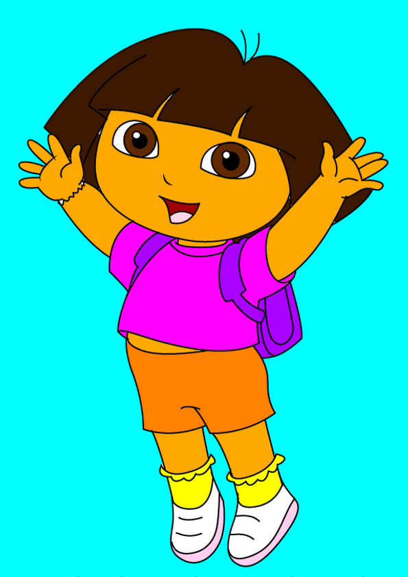 Dora Rages Dora Waving her Hands by drawingliker100 on DeviantArt