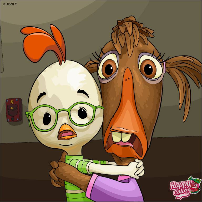La Patita De Chicken Little Chicken Little and Abby by drawingliker100 on DeviantArt