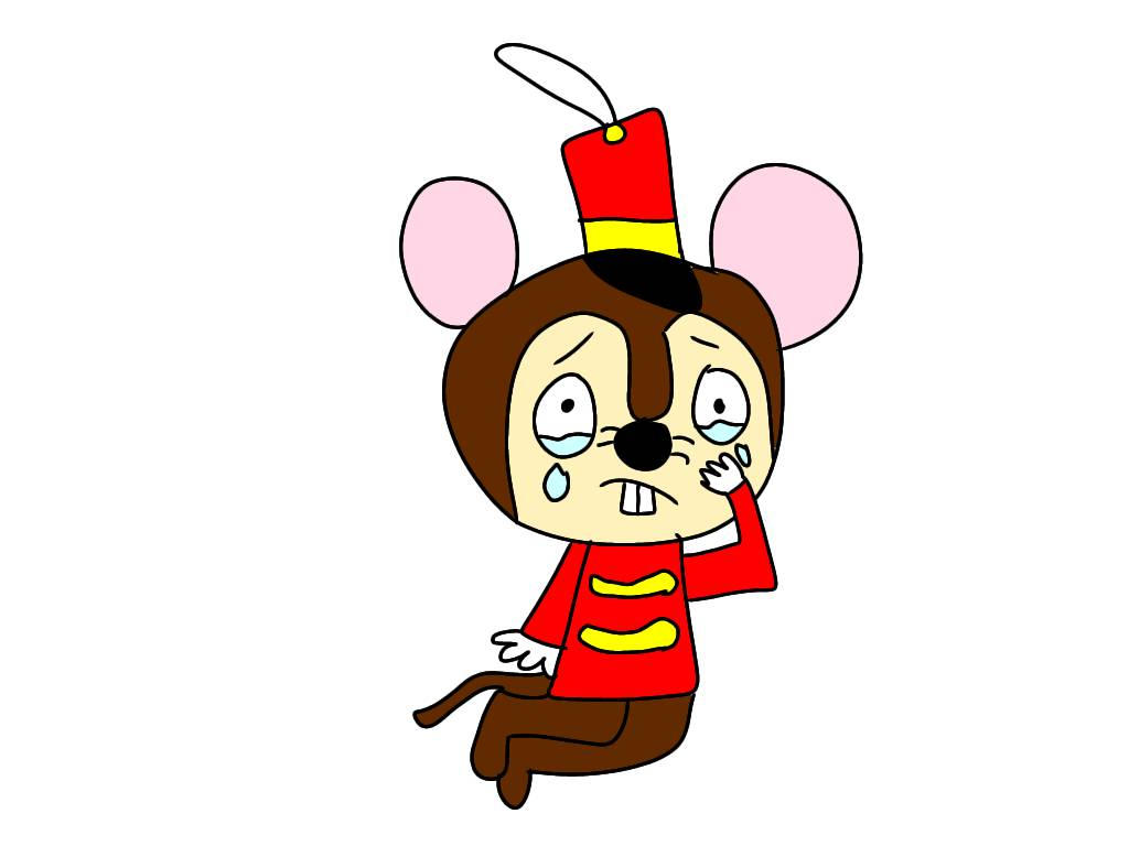 Timothy Q. Mouse is sad by drawingliker100 on DeviantArt