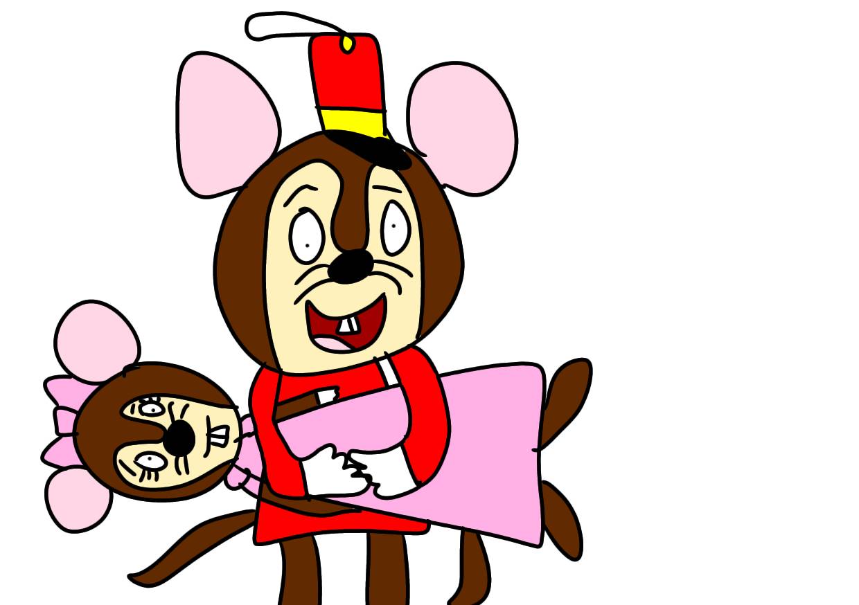Timothy Q. Mouse singing while rocking by drawingliker100 on DeviantArt