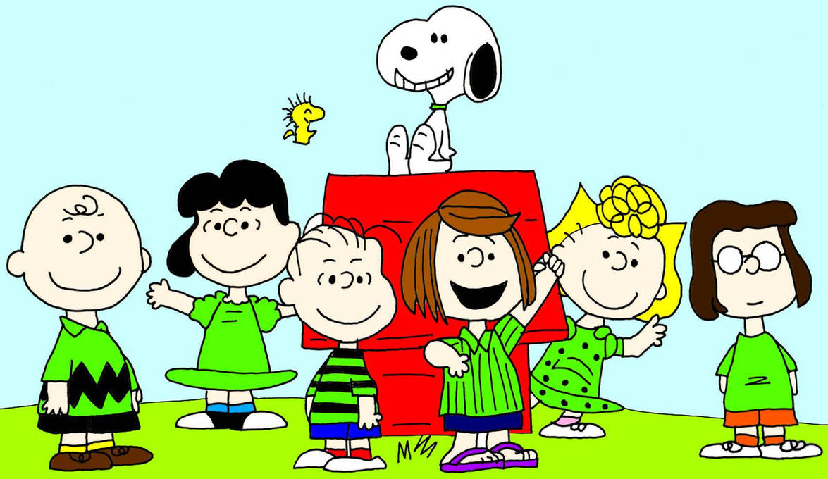 Peanuts Gang in Saint Patrick's Day clothes by drawingliker100 on ...