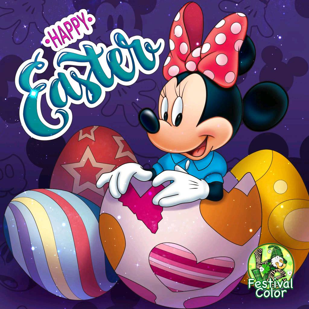 Mini Motsu Easter Collection Minnie Mouse A Color Easter