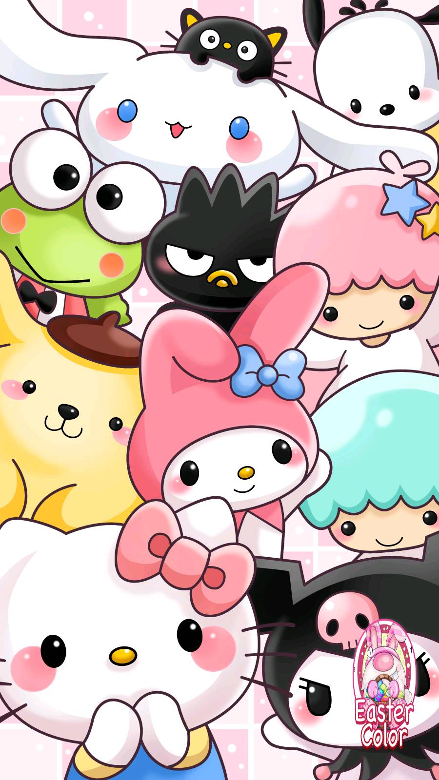 Hello Kitty and her co friends by drawingliker100 on DeviantArt
