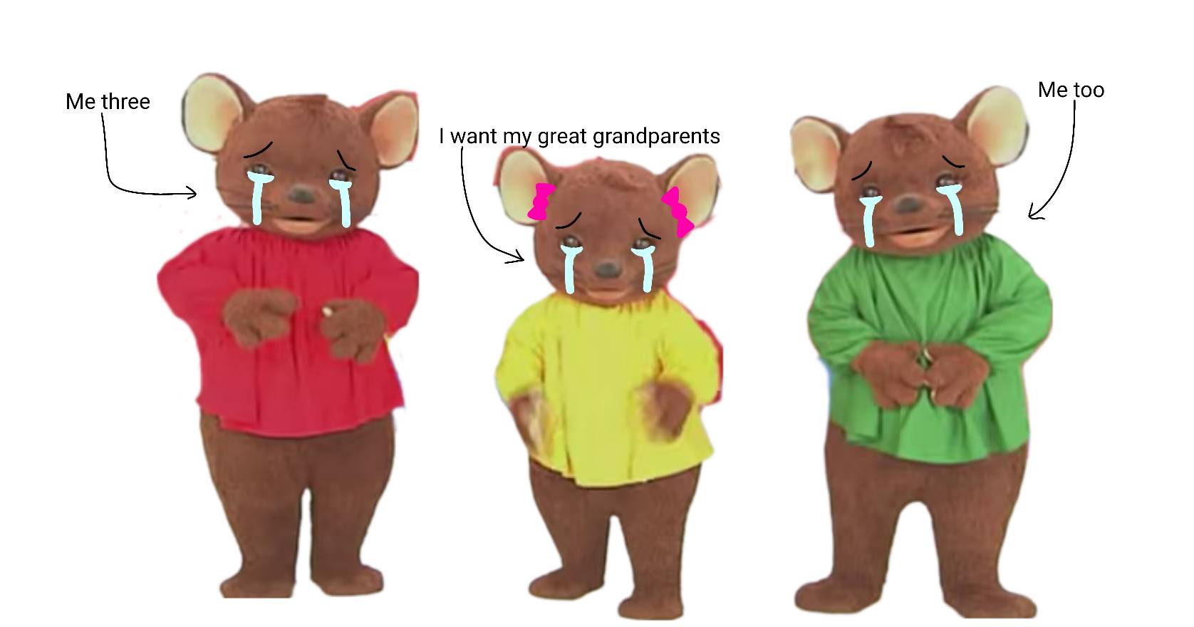 Fat Mouse Crying Mice crying for great grandparents by drawingliker100 on DeviantArt