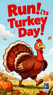 Run! It's Turkey Day!