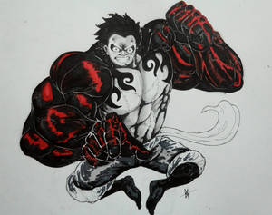 Monkey D Luffy (Gear 4th)