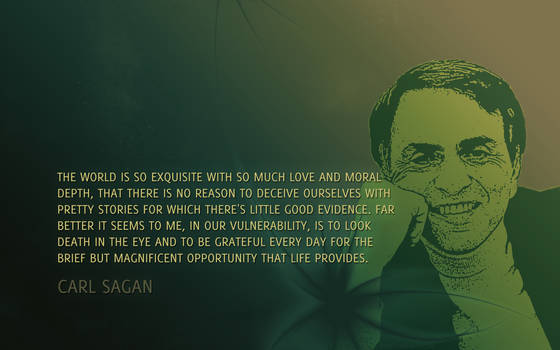 Carl Sagan, Exquisite World