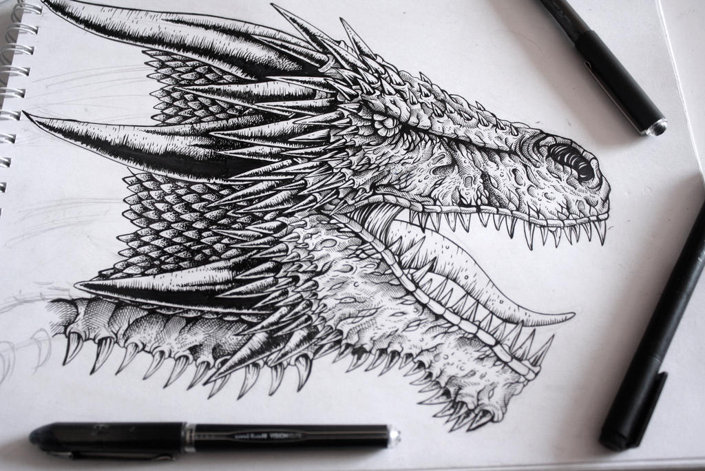 Game of Thrones Dragon Fanart by EGTheFreak on DeviantArt