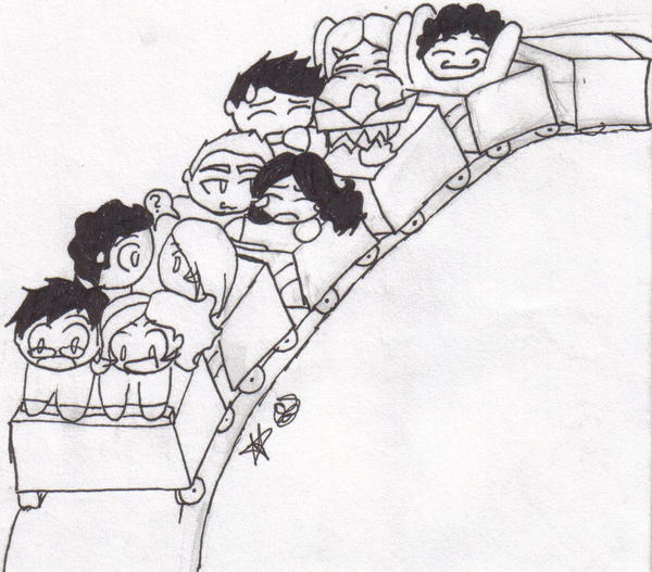 Princess Roler Coaster Deviantart heroes roller coaster by snakeprincess15 on DeviantArt