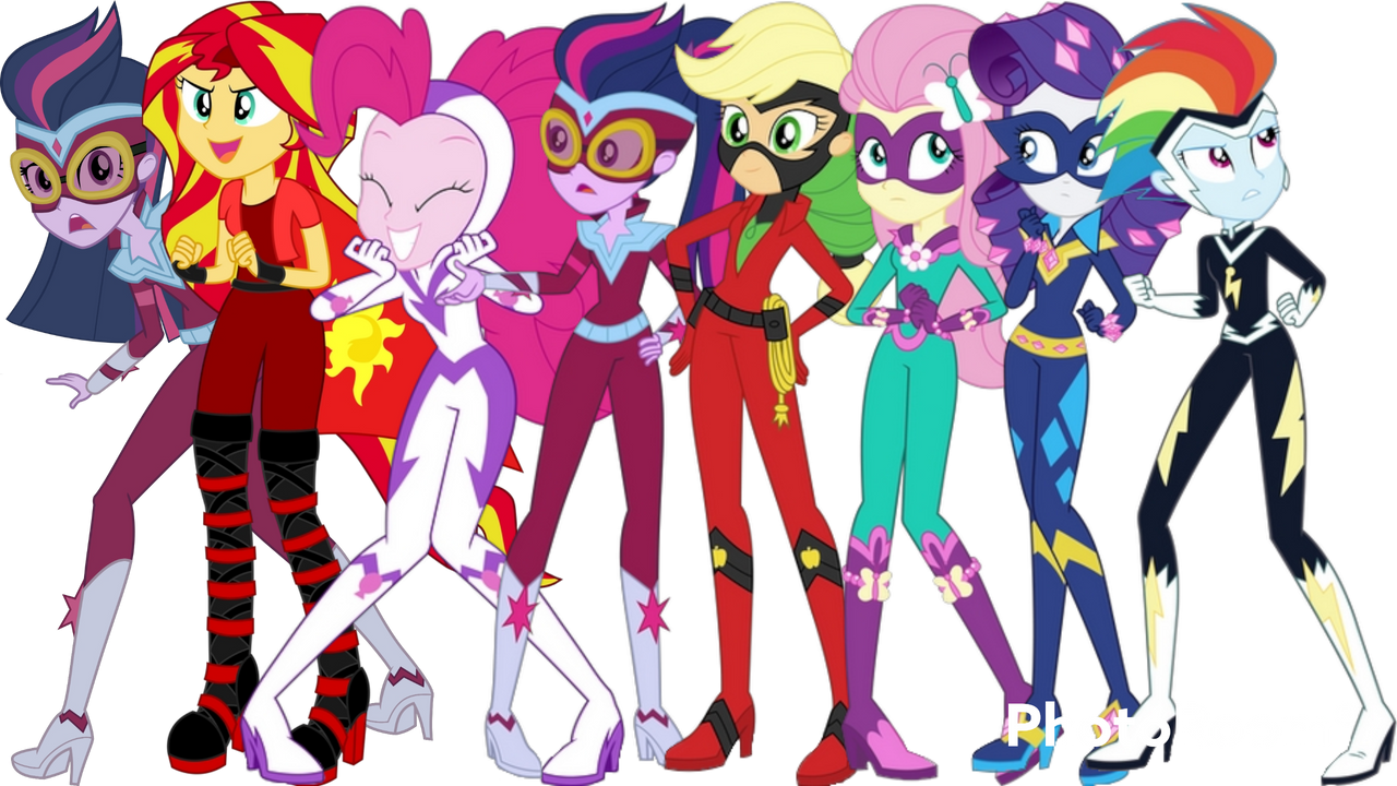Equestria Girls Power Ponies by Cutler1228 on DeviantArt