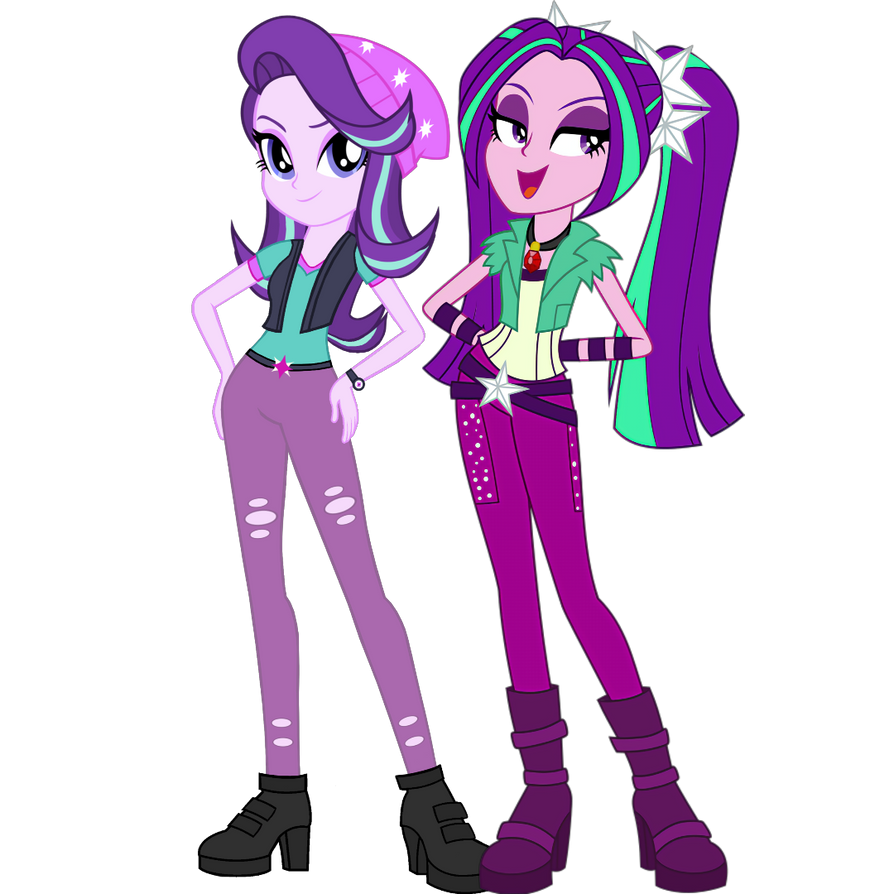 Starlight Glimmer and Aria Blaze by Cutler1228 on DeviantArt