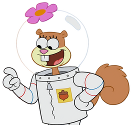Sandy Cheeks Vector