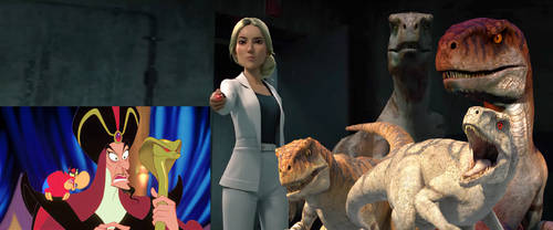 Soyona Santos and Atrociraptors Squad vs Jafar