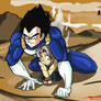 dammit kid~ Vegeta and Trunks