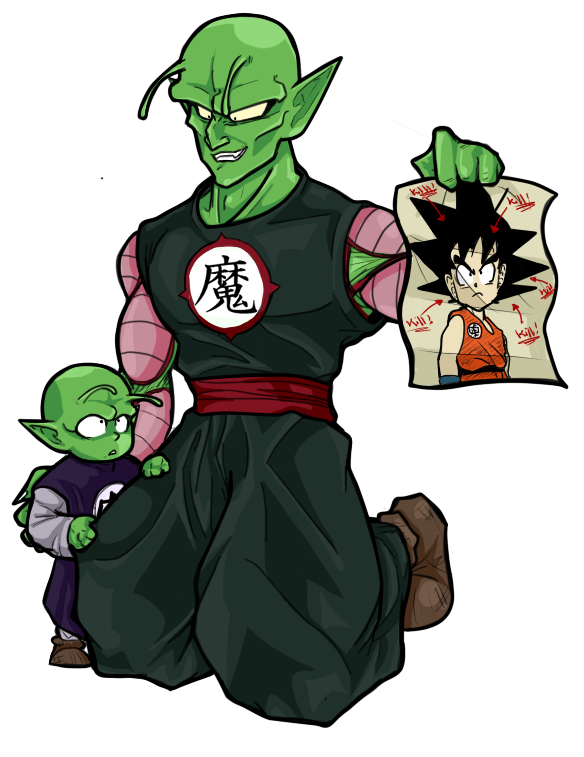 Home schooled - Piccolo Sr. and  Piccolo Jr.