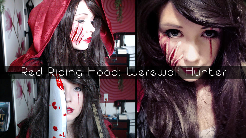 Red Riding Hood Werewolf Slayer - Halloween Makeup