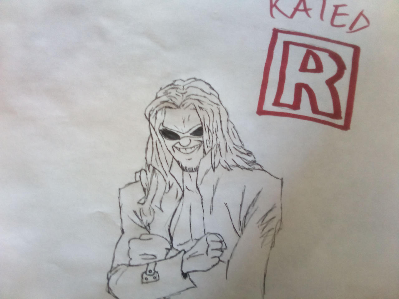 EDGE Rated R Drawing by dsilv3r on DeviantArt