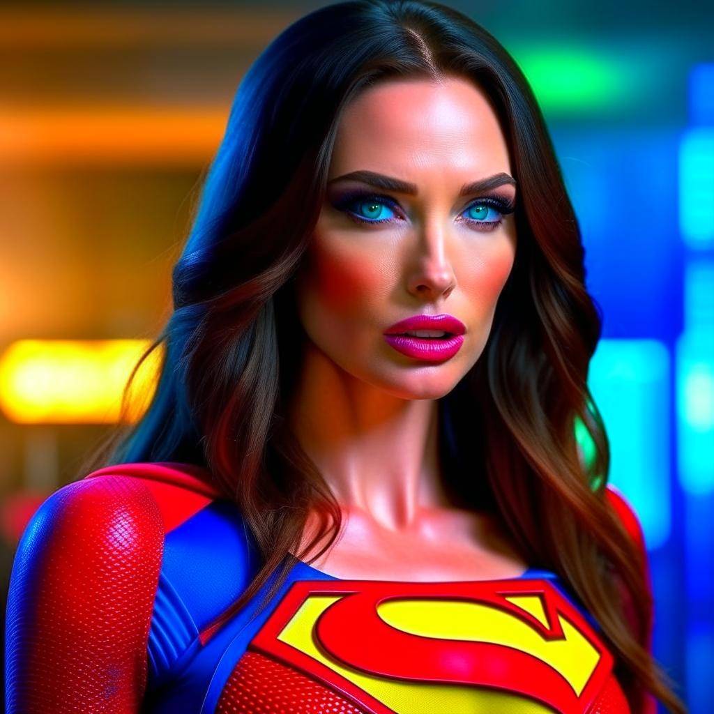 Megan Fox As Supergirl By Ofbirth On DeviantArt megan-fox-as-supergirl-by-ofbirth-on-deviantart